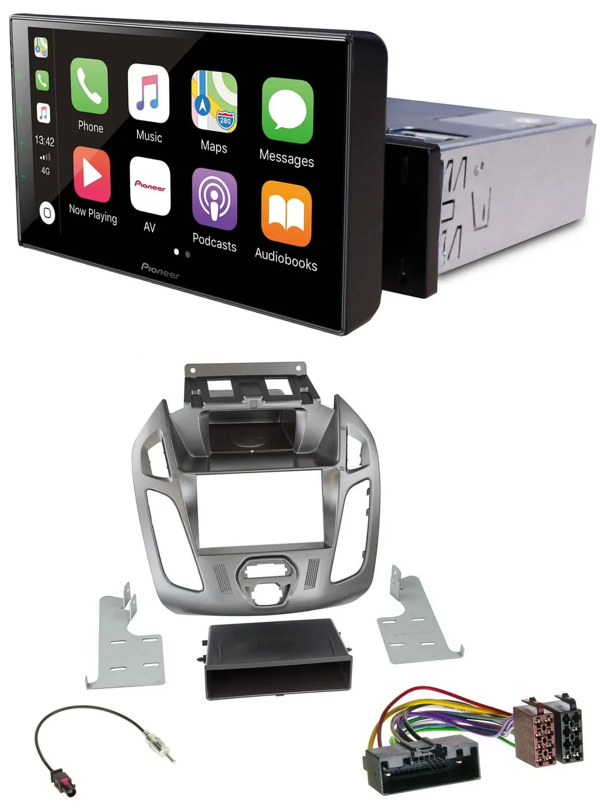 Pioneer Bluetooth MP3 DAB USB Autoradio für Ford Connect Transit 2012-2018 ohne