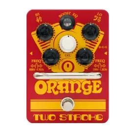 Педаль эффектов для электрогитары Orange Two Stroke Boost EQ