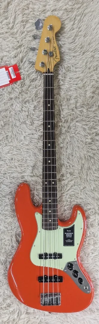 Fender Player II Jazz Bass®, Rosewood Fingerboard, Rallye Orange - MIM