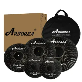 DM141620SET Dark Moon Series Комплект тарелок, 14/16/20", Arborea