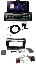 Автомагнитола для Lancia Y (с 2012) Pioneer DAB, Bluetooth, MP3, USB черный, глянец