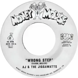 Виниловая пластинка A.J. & the Jiggawatt - Wrong Step B/w Karma Is A Bitch [New 7" Vinyl] Colored Vi