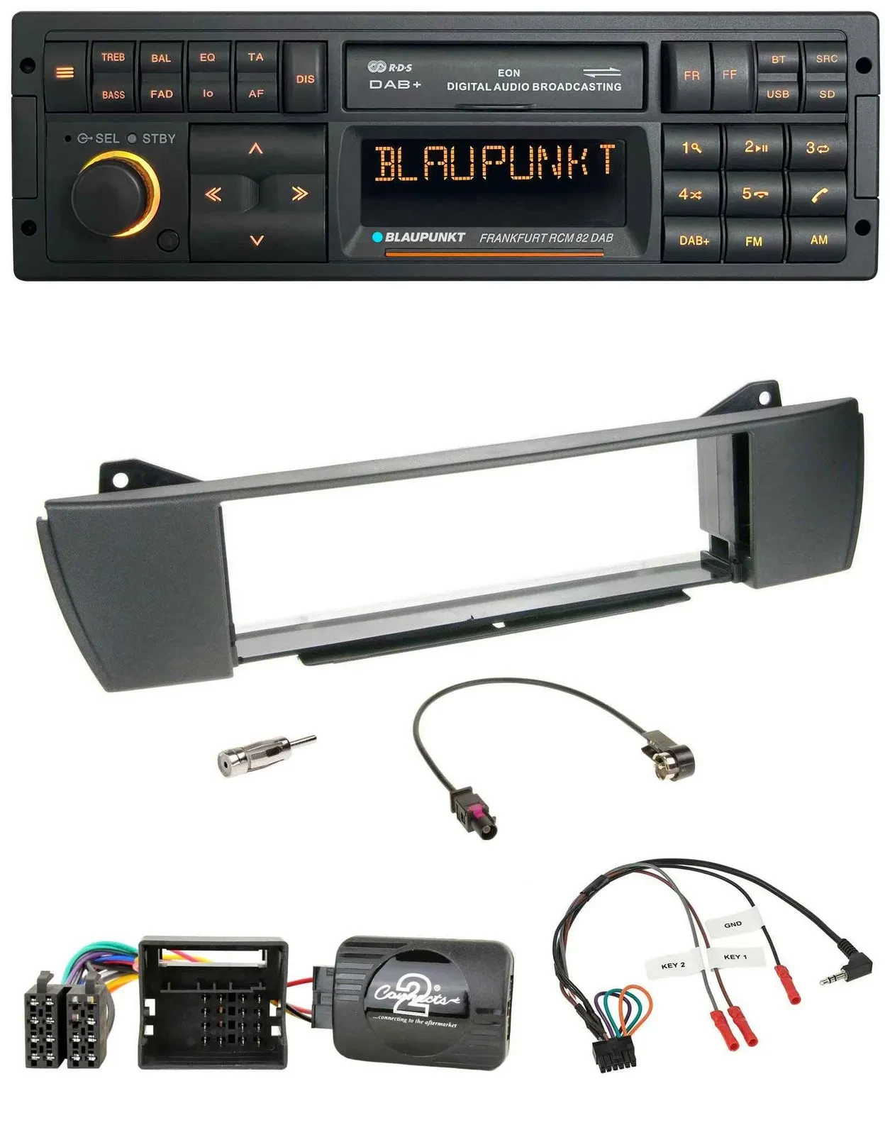 Blaupunkt USB DAB SD Lenkrad Bluetooth Autoradio für BMW Z4 E85 2003-2008