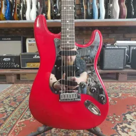 Электрогитара Fender Custom Stratocaster Candy Red USA 2000's W/CASE