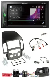Pioneer 2DIN Lenkrad DAB USB Bluetooth Autoradio für Hyundai i30 ab 2009