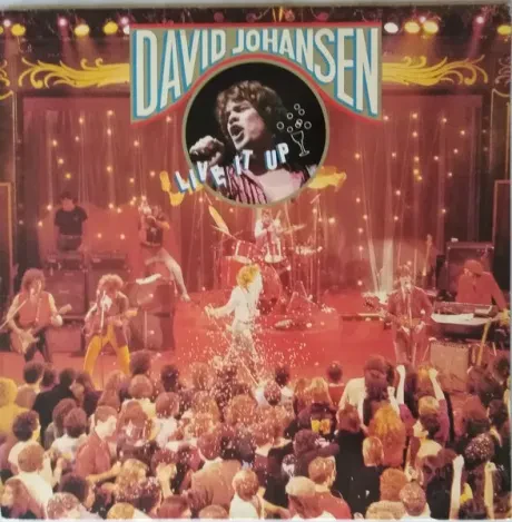 DAVID JOHANSEN - Live It Up (LP , Used)