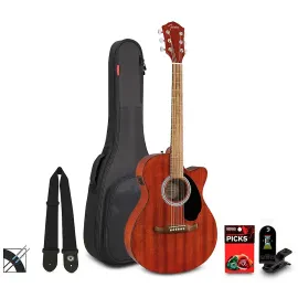 Fender Fender FA-135CE Concert Acoustic-Electric Guitar Pack Natural