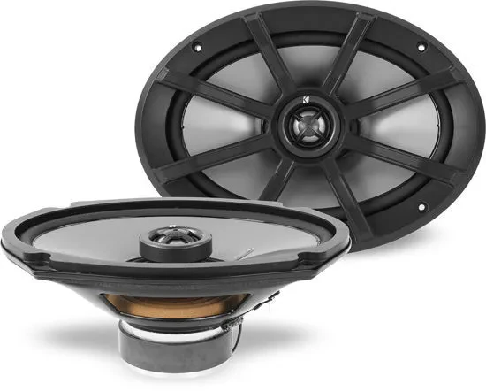 (2) Kicker 40PS692 6x9" ATV/UTV/RZR/Motorcycle Audio Speakers+Waterproof Wire