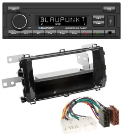 Blaupunkt USB DAB MP3 Bluetooth Autoradio für Toyota Auris (ab 2013) schwarz