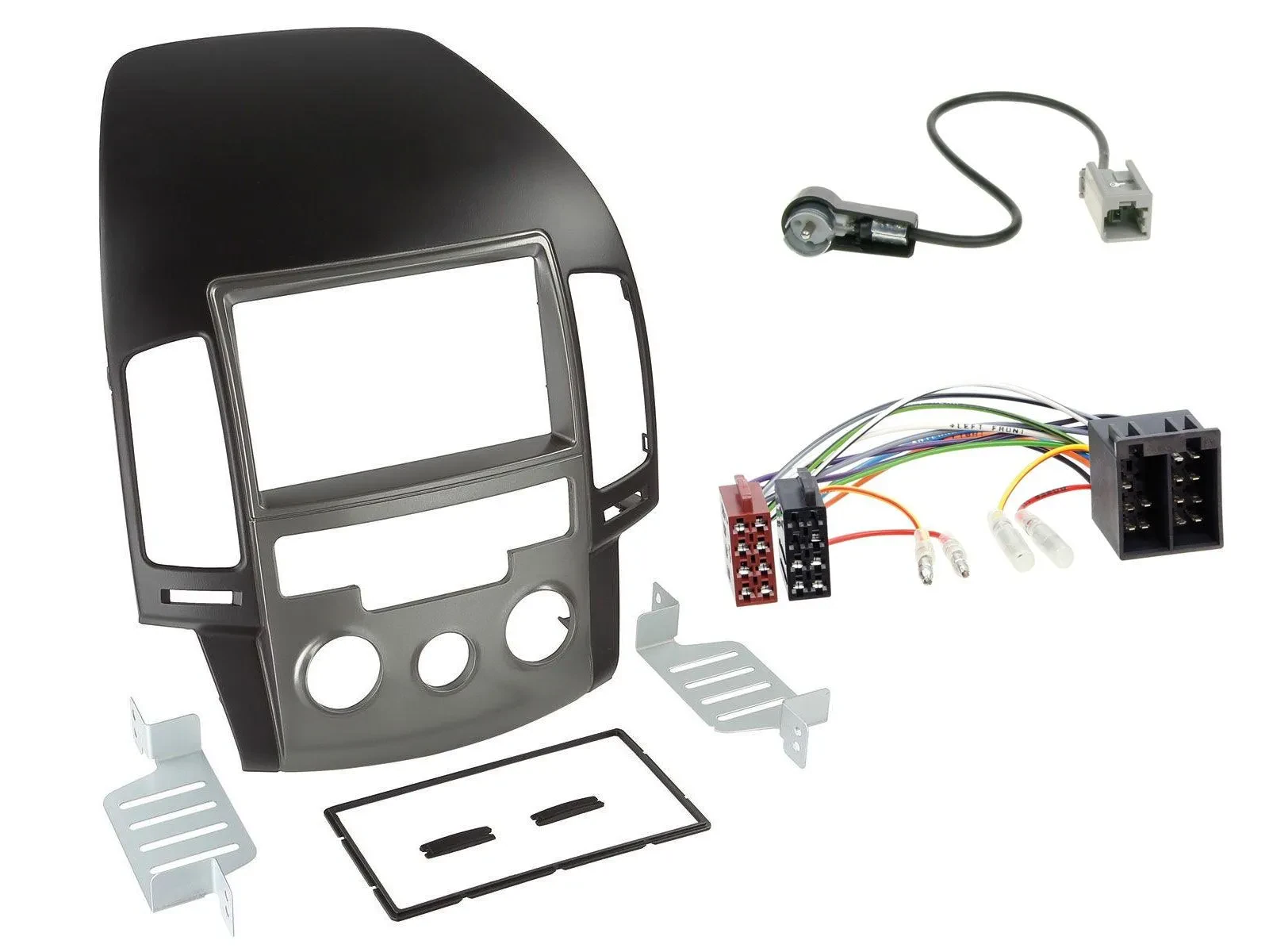 Radioeinbauset Doppel DIN Autoradio für Hyundai i30 (ab 08)