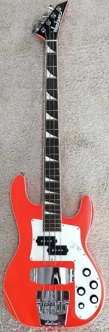 Б/У Бас-гитара Jackson X Series Concert Bass CBXNT DX IV 4-струнная, Rocket Red, накладка лавр