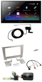 Pioneer DAB Lenkrad Bluetooth 2DIN USB Autoradio für SSangYong Rexton ab 2013