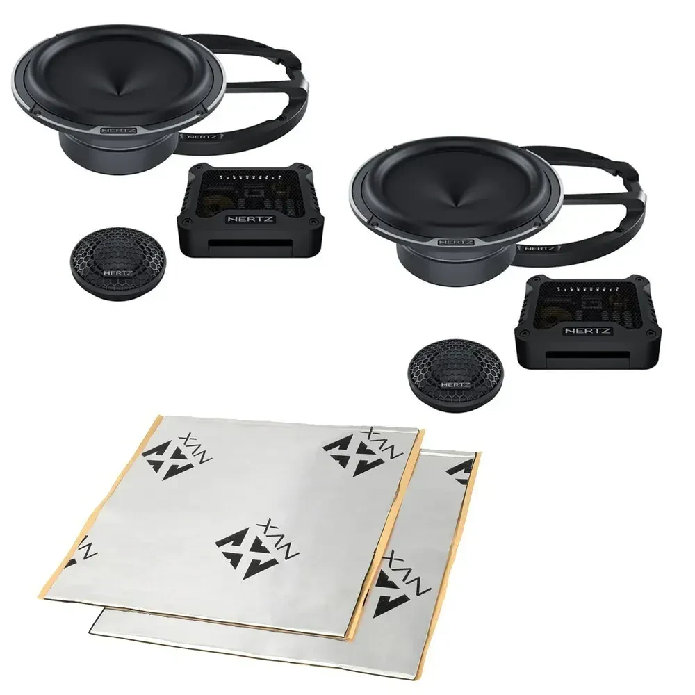Hertz MLK165.3 6.5" 150W 6.5" Component Speakers with Sound Damping