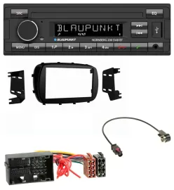 Blaupunkt USB DAB MP3 Bluetooth Autoradio für Fiat 500X (ab 2015)