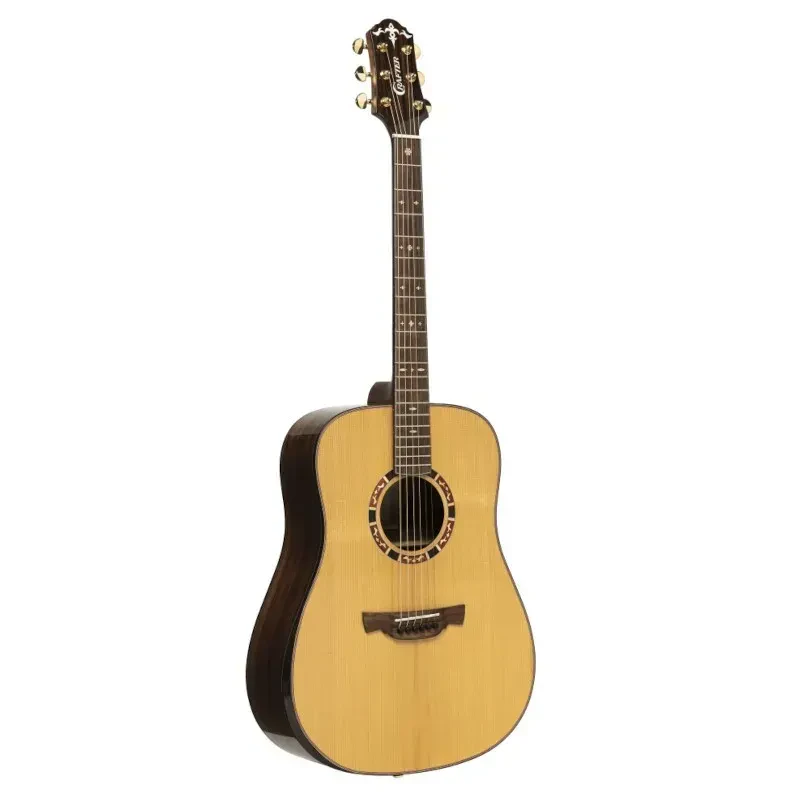 Электроакустическая гитара Crafter VL D-22E VVS дредноут, с предусилителем, с чехлом