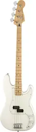 Бас-гитара Fender Player Precision Bass Maple FB Polar White