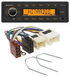 Continental 1DIN USB AUX MP3 Autoradio für Nissan Pathfinder 96-03 Quest 93-02 S