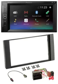 Автомагнитола Pioneer 2DIN DAB, MP3, Bluetooth, USB для Ford Fusion/Transit/Kuga (2005–2012)