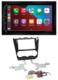 ESX 2DIN DAB USB MP3 Bluetooth Autoradio für Subaru Forester ab 2015