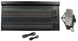 Аналоговый микшер Mackie 3204VLZ4 32-Channel, 4-Bus, FX, USB (набор) с микрофоном sE Electronics
