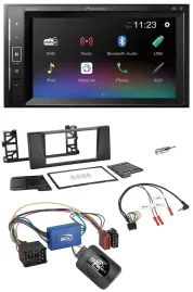 Pioneer DAB Lenkrad 2DIN Bluetooth USB Autoradio für BMW 5er E39 96-04 Aktivsyst