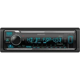 2021 - Kenwood - KMM-BT732HD Single DIN Shallow Chassis Bluetooth Receiver