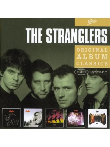 THE STRANGLERS - Original Album Classics (Feline / Aural Sculpture / Dreamtime / All Live And All Of The Night / 10) (5CD)