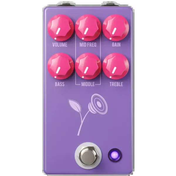 Педаль эффектов для электрогитары JHS Pedals Violet Lari Basilio Signature Distortion