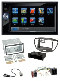 Blaupunkt SD Bluetooth 2DIN MP3 USB AUX Autoradio für Hyundai i10 2008-13 dunkel