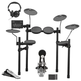 Yamaha Pro Audio DTX432K Electronic Drum Kit with Headphones Package