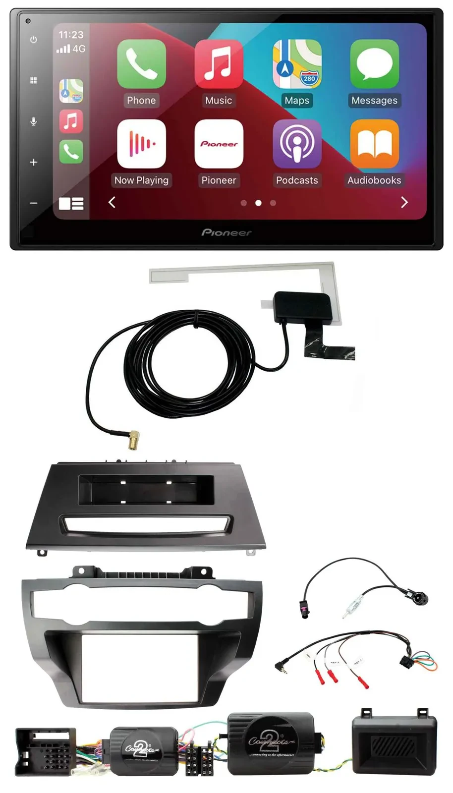 Автомагнитола Pioneer 2DIN USB Bluetooth DAB для BMW X5/X6 (E70/E71, 2007–2013)