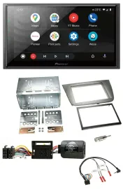 Автомагнитола Pioneer 2DIN, DAB, Bluetooth, USB, поддержка кнопок на руле для Seat Altea/Altea XL/Toledo