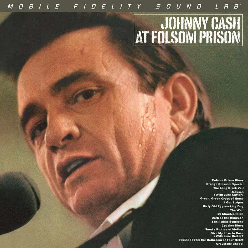 Johnny Cash - At Folsom Prison [2-lp, 45 RPM] Mobile Fidelity Sound Lab NEW Viny