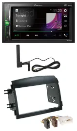 Автомагнитола Pioneer 2DIN, Bluetooth, DAB, MP3, AUX для Hyundai Sonata NF (2005–2008)