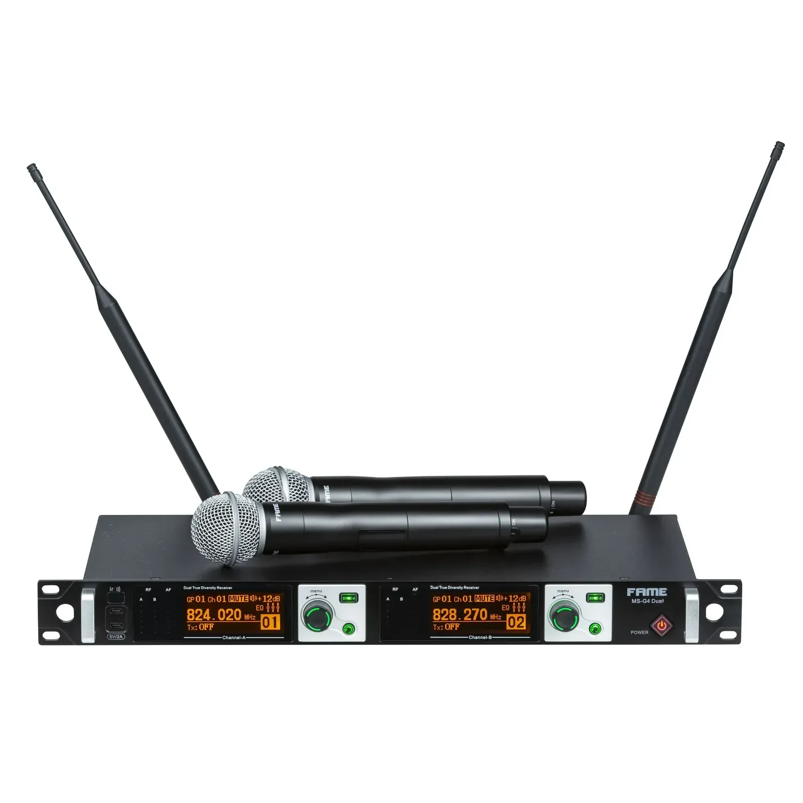 Микрофонная радиосистема Fame Audio MS-G4 Duet MIC C