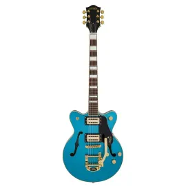 Gretsch LTD G2655TG Streamliner Center Block Jr. Double Cut Riviera Blue Guitar