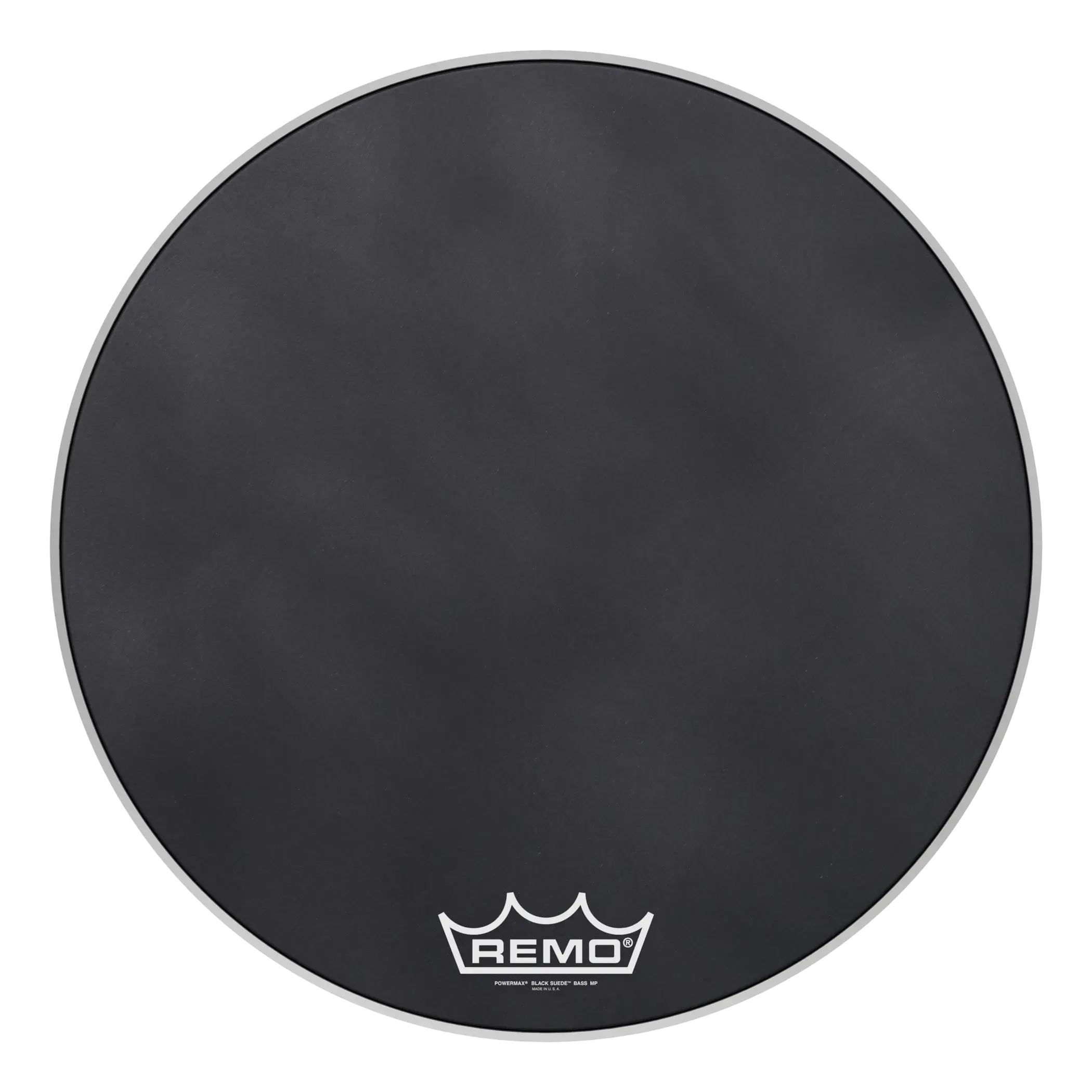 Пластик для барабана Remo 26" Powermax Black Suede Crimplock