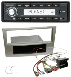 Continental USB MP3 AUX 1DIN Autoradio für Opel Zafira B Astra H Corsa D ab 2005