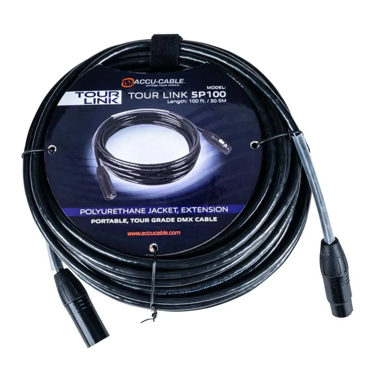 DMX-кабель American DJ TOU079 Black 30 м