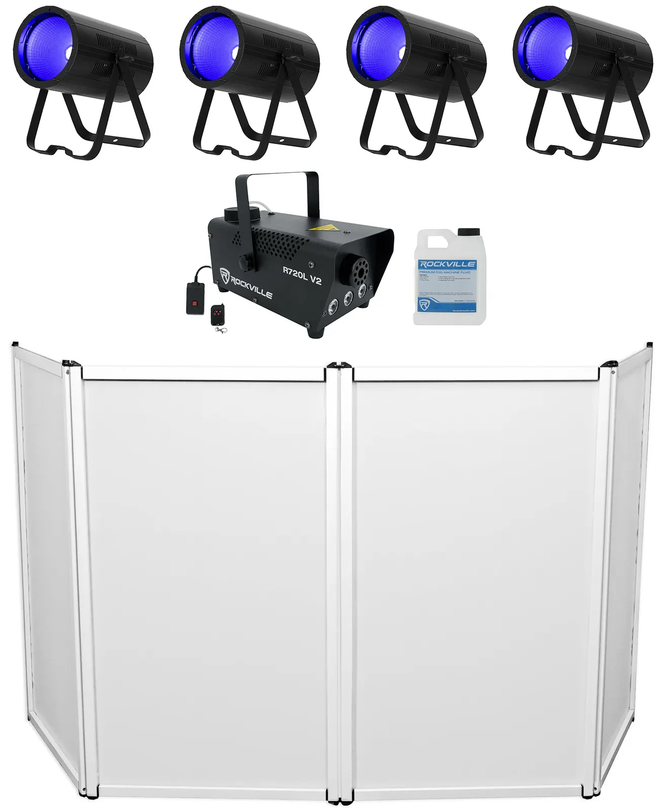 Комплект светового оборудования American DJ COB Cannon LP200+RFAAW+R720L V2