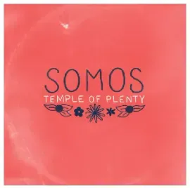 Виниловая пластинка Somos - Temple Of Plenty (RED & SEA GLASS BLUE SPLASH VINYL) [New Vinyl LP] Blue