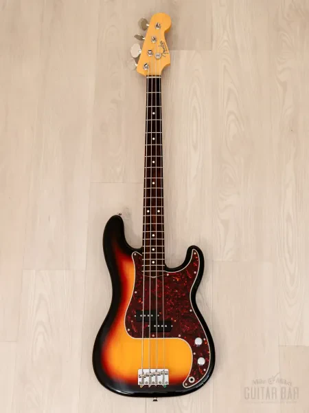 Бас-гитара Fender Traditional II 60s Precision Bass P Sunburst w/gigbag Japan 2022