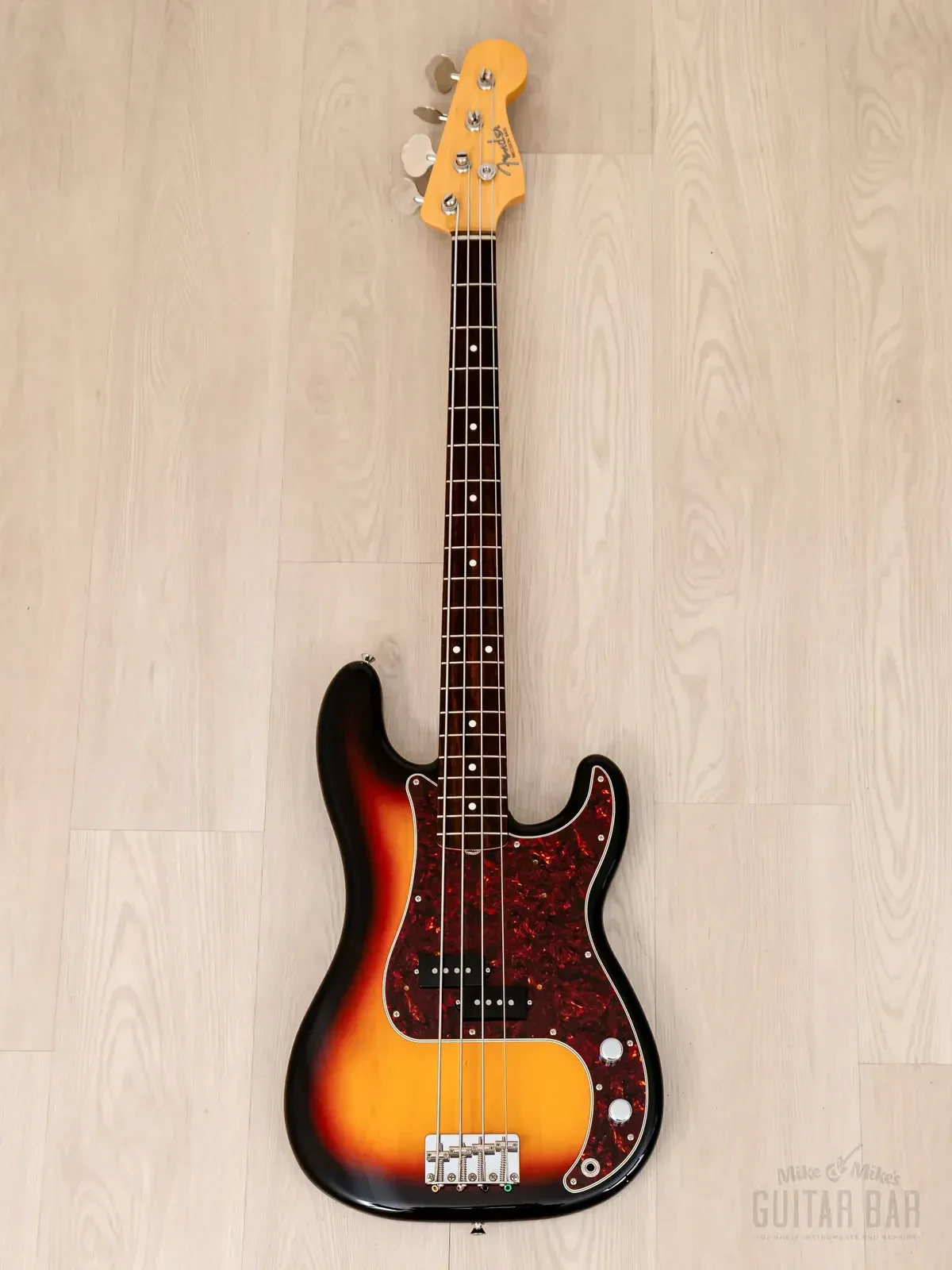 Бас-гитара Fender Traditional II 60s Precision Bass P Sunburst w/gigbag Japan 2022