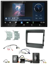 Автомагнитола для Porsche Panamera Kenwood 2DIN, Bluetooth, USB, DAB, поддержка кнопок на руле