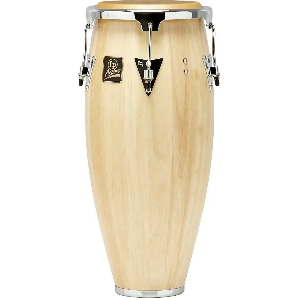Конга Latin Percussion 10" Aspire Wood Conga Chrome Hardware Quinto Natural