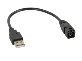 ACV USB Adapter VW diverse Fahrzeuge LVDS schwarz USB-A 44-1324-005