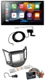 Pioneer MP3 USB Bluetooth DAB 2DIN Autoradio für Chevrolet Orlando KL1Y/KL1YN ab