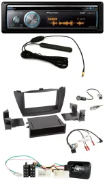 Pioneer CD USB Bluetooth DAB Lenkrad Autoradio für Hyundai ix35 2010-2013 schwar