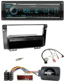 Kenwood Bluetooth Lenkrad DAB USB Autoradio für Landrover Freelander 2004-2006