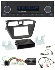 Blaupunkt DAB USB Bluetooth Lenkrad Autoradio für Hyundai i20 (ab 2015)